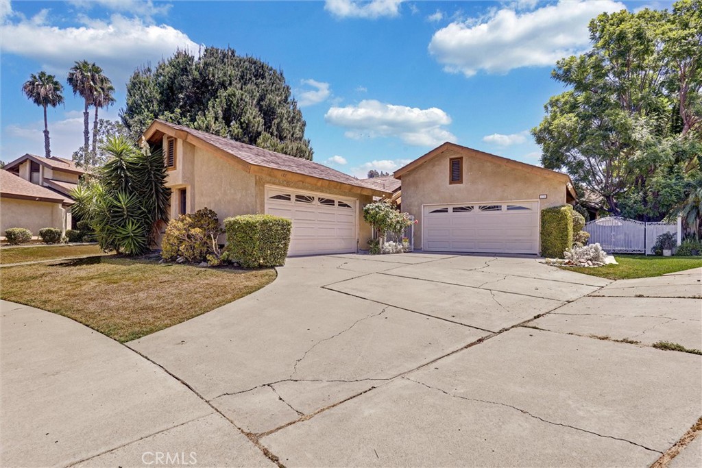 Front view of the the duplex, 4 car Garages side by side - 175 S Woodlawn, Orange CA 92869 - photo 1