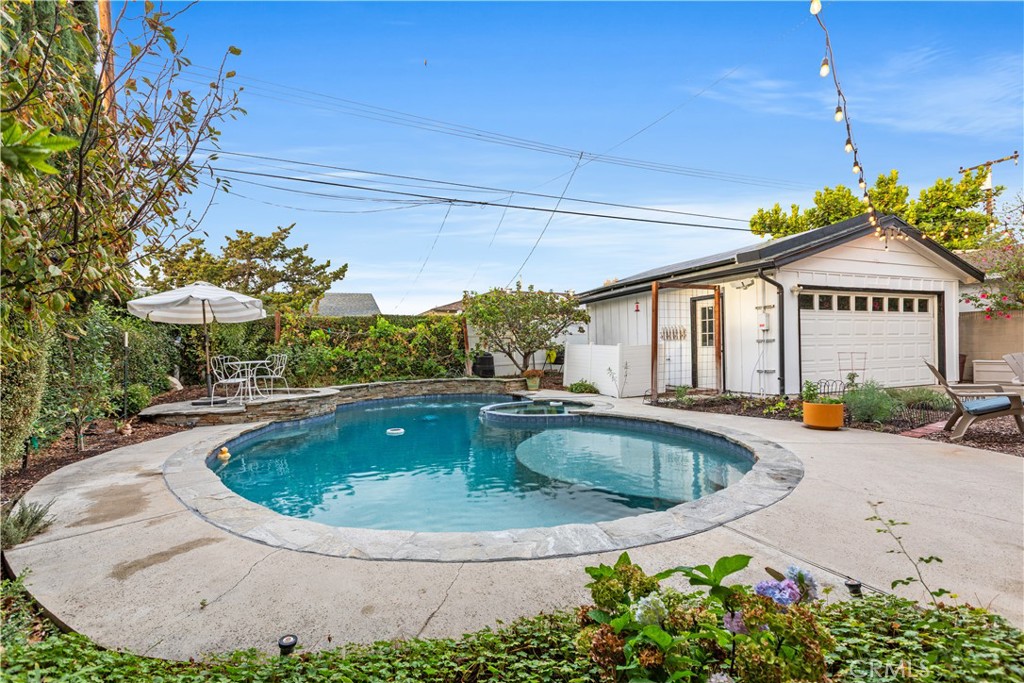 Pool and detached 2 car garage - 2647 E Wilson Avenue, Orange CA 92867 - photo 9