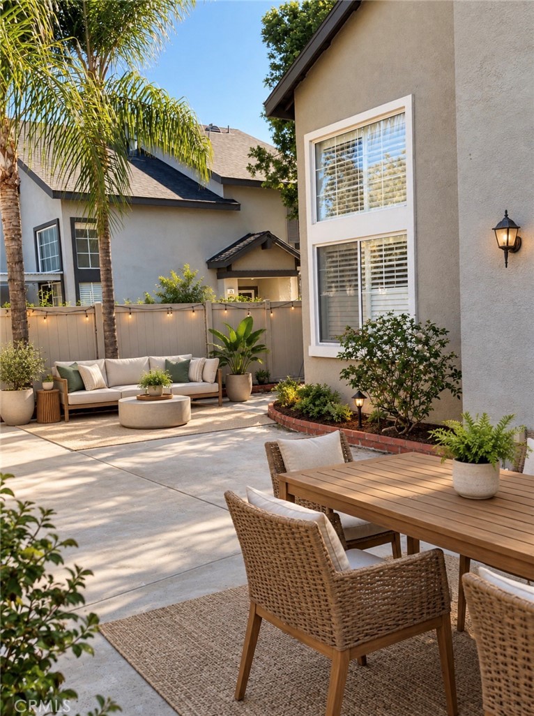 Backyard AI staged - 3317 Metcalf E E, Orange CA 92869 - photo 2