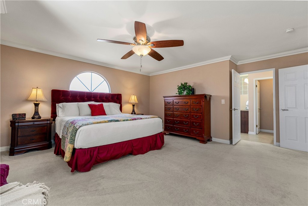 Another shot of the primary upstairs bedroom. - 390 N Milford Road, Orange CA 92867 - photo 32