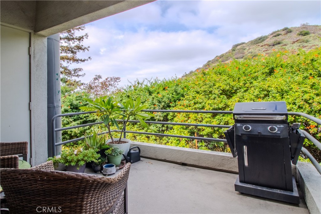 Patio Deck with View of Hills - 5744 E Creekside 21, Orange CA 92869 - photo 16