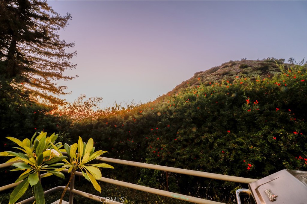 Real Sunset from Patio Deck - 5744 E Creekside 21, Orange CA 92869 - photo 18
