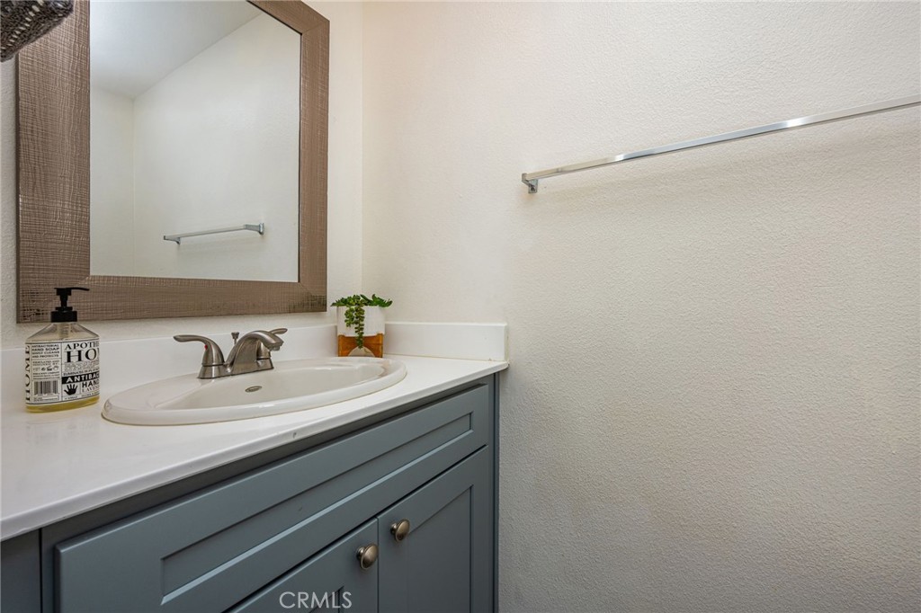 Downstairs bathroom vanity - 621 W Fletcher 24, Orange CA 92865 - photo 28