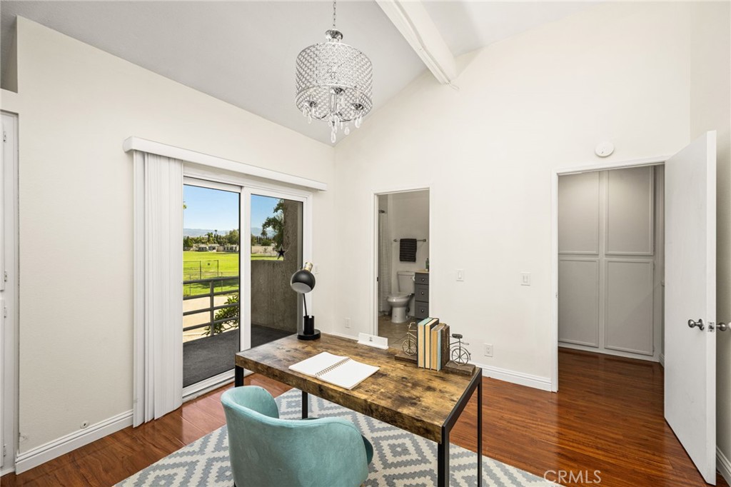 Second bedroom with balcony access - 621 W Fletcher 24, Orange CA 92865 - photo 41