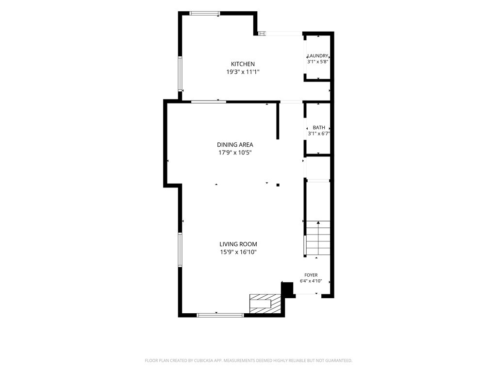Floor plan, first level - 621 W Fletcher 24, Orange CA 92865 - photo 52