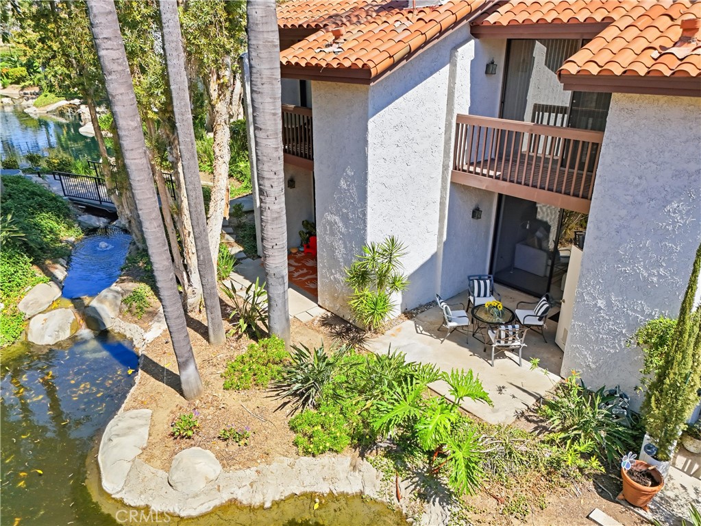 Relax on your private Lanai along tranquil stream with lush landscaping - 205 Oahu Way, Placentia CA 92870 - photo 1