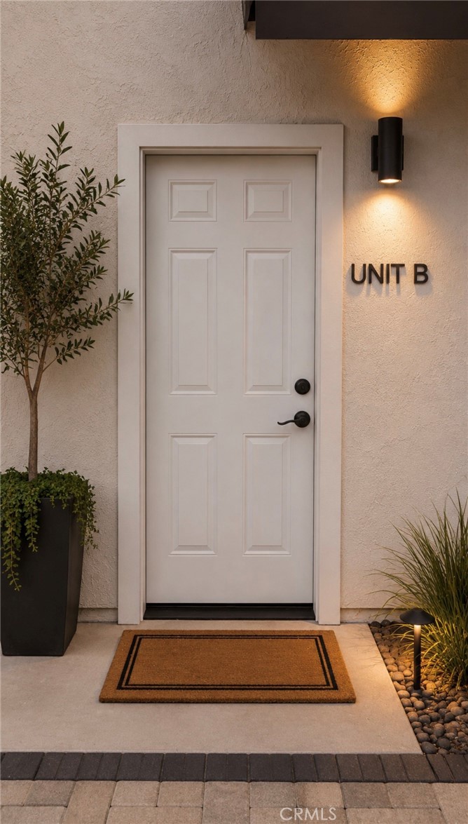 Front entry digitally altered - 220 E Madison B, Placentia CA 92870 - photo 1