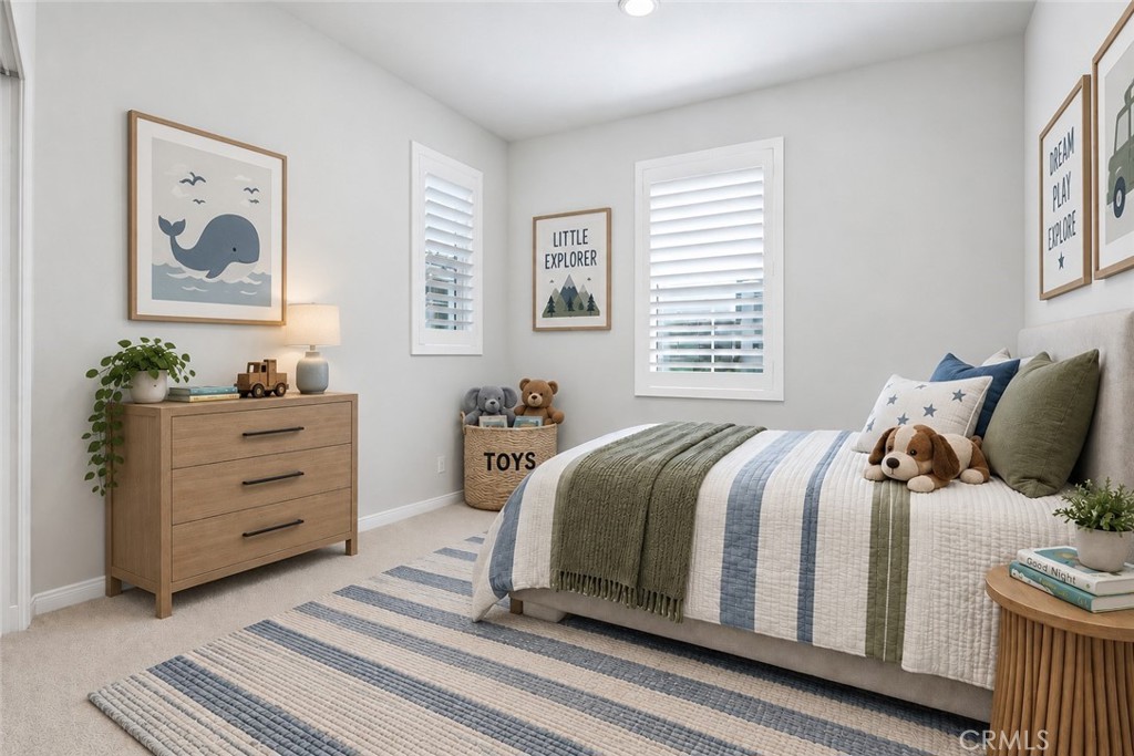 Secondary Bedroom - Virtually Staged - 1152 Whirlwind, Rancho Mission Viejo CA 92694 - photo 23