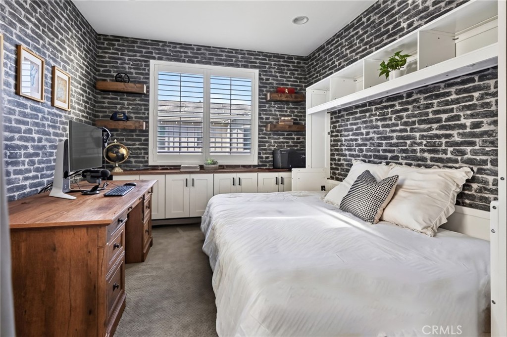 This bedroom has a Queen Size Murphy bed and built in closet. - 14 Marisol, Rancho Mission Viejo CA 92694 - photo 29
