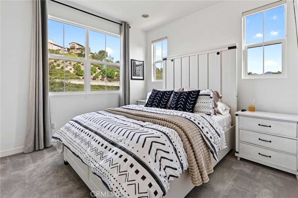 The 4th bedroom has two windows that features gorgeous views of the neighborhood. - 14 Marisol, Rancho Mission Viejo CA 92694 - photo 38