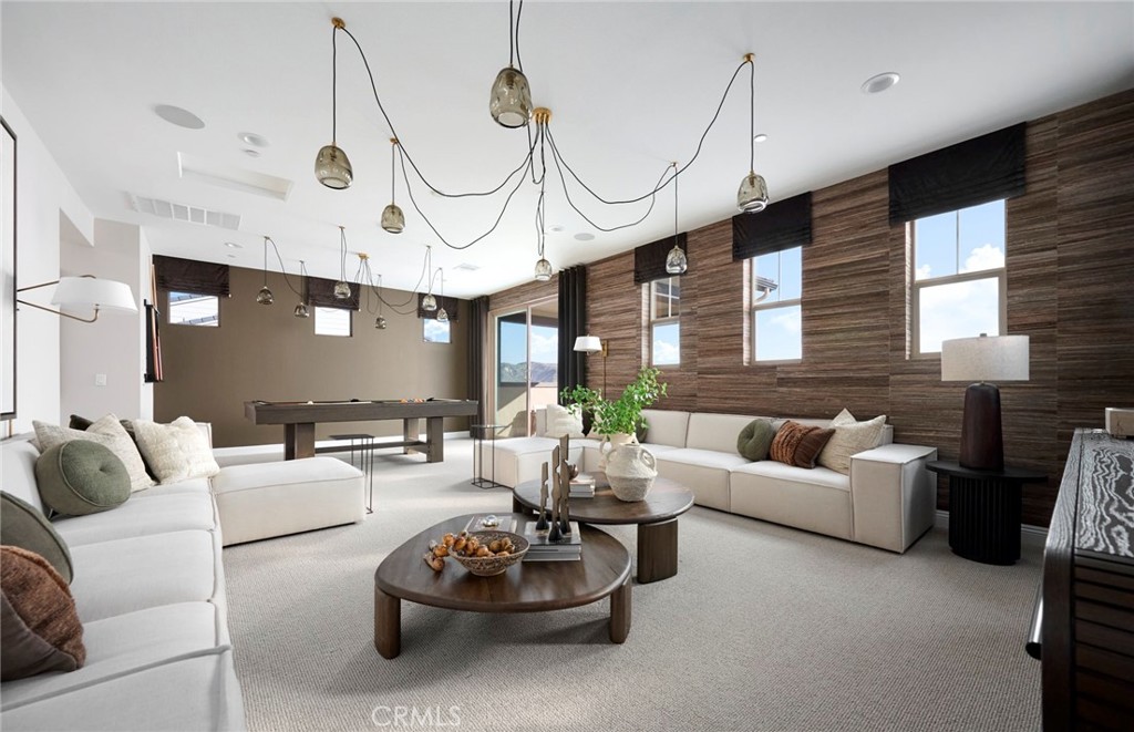 Photos uploaded are of the model representing the floor plan and are to demonstrate furniture layout. Furniture pictured - 541 Corkscrew Road, Rancho Mission Viejo CA 92694 - photo 10