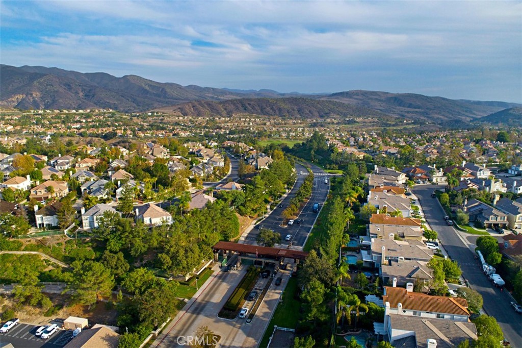Aerial of Gate and Community - 10 Thorn Oak, Rancho Santa Margarita CA 92679 - photo 48