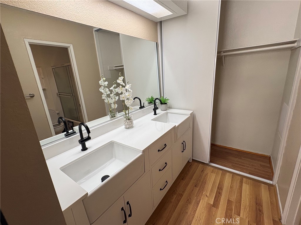 Primary Vanity Area with Additional Closet Space - 15 Hemlock, Rancho Santa Margarita CA 92688 - photo 17