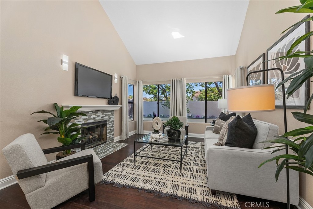 Beautiful fireplace - 16 Crucillo, Rancho Santa Margarita CA 92688 - photo 9
