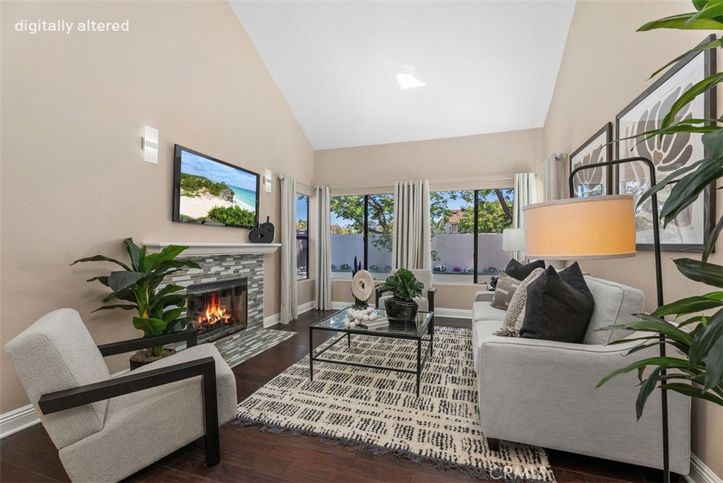 Same photo with fire and tv working - 16 Crucillo, Rancho Santa Margarita CA 92688 - photo 10