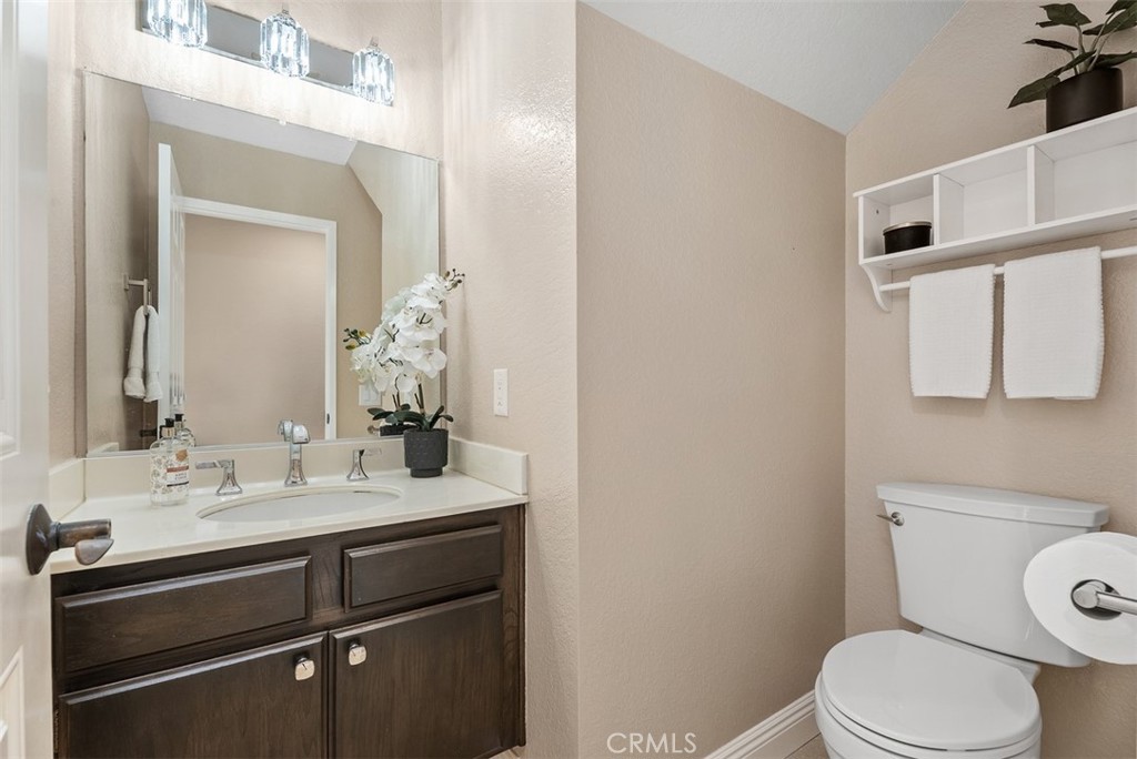 Downstairs powder room - 16 Crucillo, Rancho Santa Margarita CA 92688 - photo 13