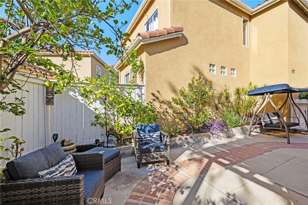 wrap around yard, tranquil fountain and fruit trees - 19 Calle De Suenos, Rancho Santa Margarita CA 92688 - photo 3