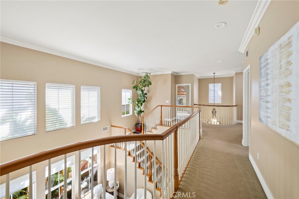 Upstairs hallway. - 30 Acanthus, Rancho Santa Margarita CA 92688 - photo 19