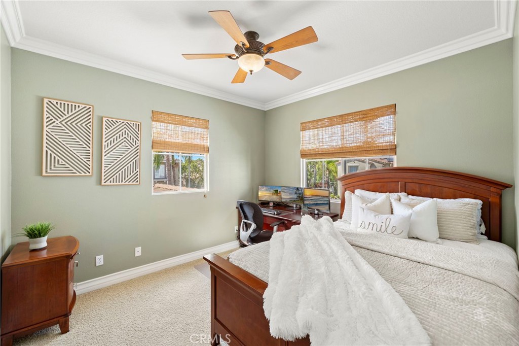 Guest bedroom located upstairs. - 30 Acanthus, Rancho Santa Margarita CA 92688 - photo 27