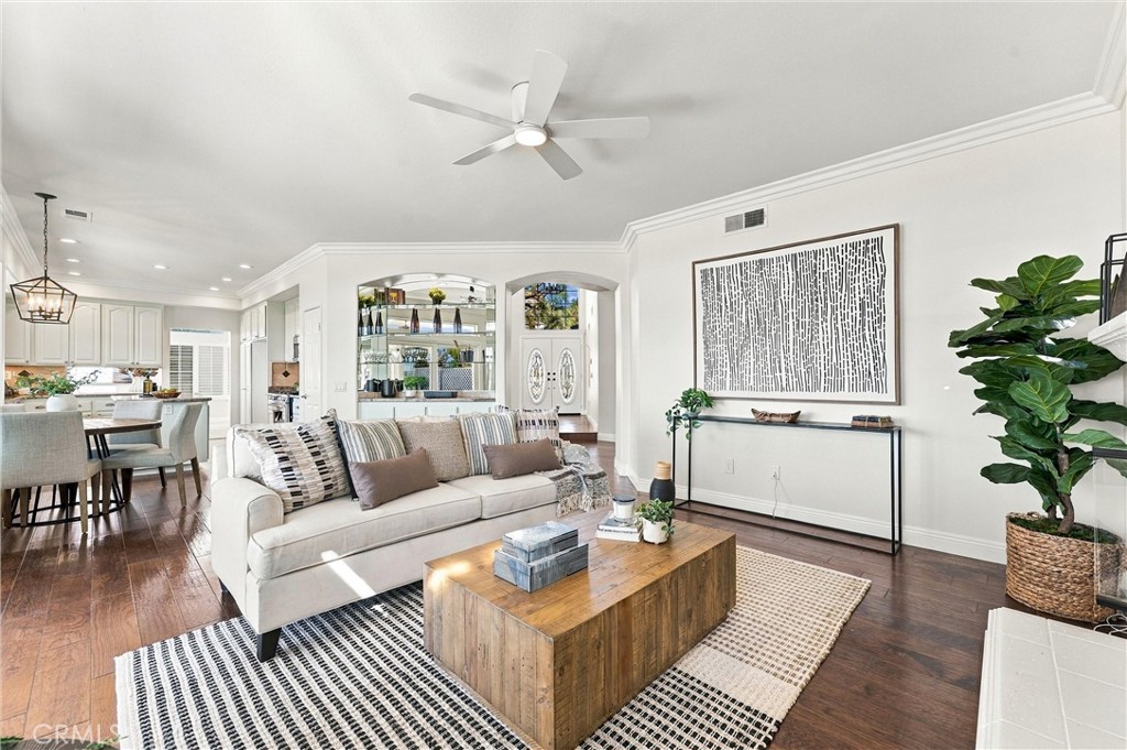 Family room is open to the kitchen - 32922 Brookseed, Rancho Santa Margarita CA 92679 - photo 16