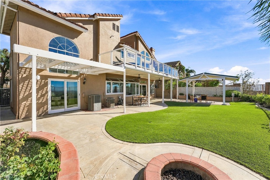 The backyard features turf - 32922 Brookseed, Rancho Santa Margarita CA 92679 - photo 44