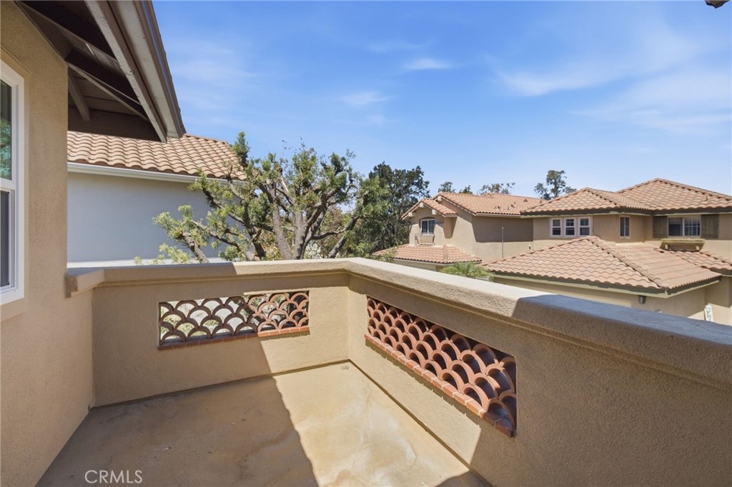 Balcony off the primary bedroom - 4 Via Jacinto, Rancho Santa Margarita CA 92688 - photo 25