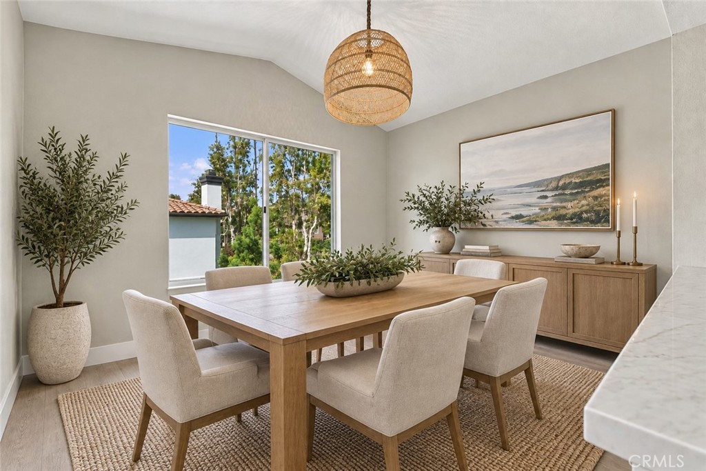 Virtually staged dining room - 67 Rabano, Rancho Santa Margarita CA 92688 - photo 11