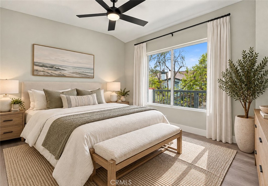 Virtually staged Guest Bedroom - 67 Rabano, Rancho Santa Margarita CA 92688 - photo 14