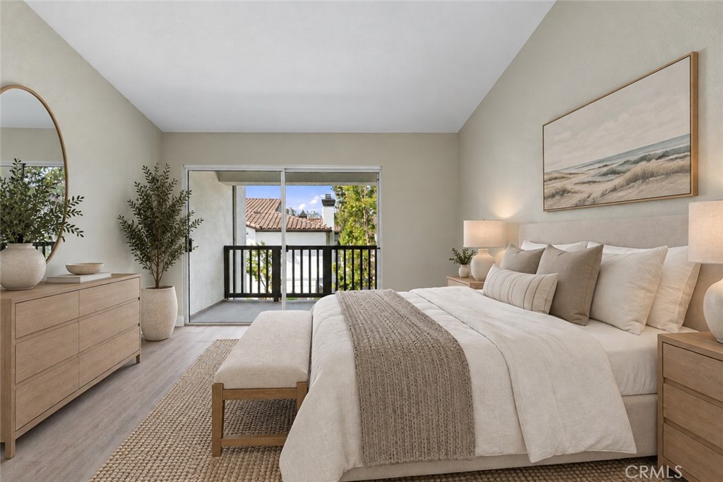 Virtually staged primary bedroom - 67 Rabano, Rancho Santa Margarita CA 92688 - photo 19