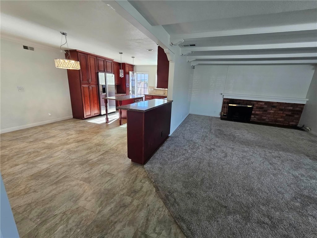 Living Room with fireplace - 3252 Orangewood, Rossmoor CA 90720 - photo 15