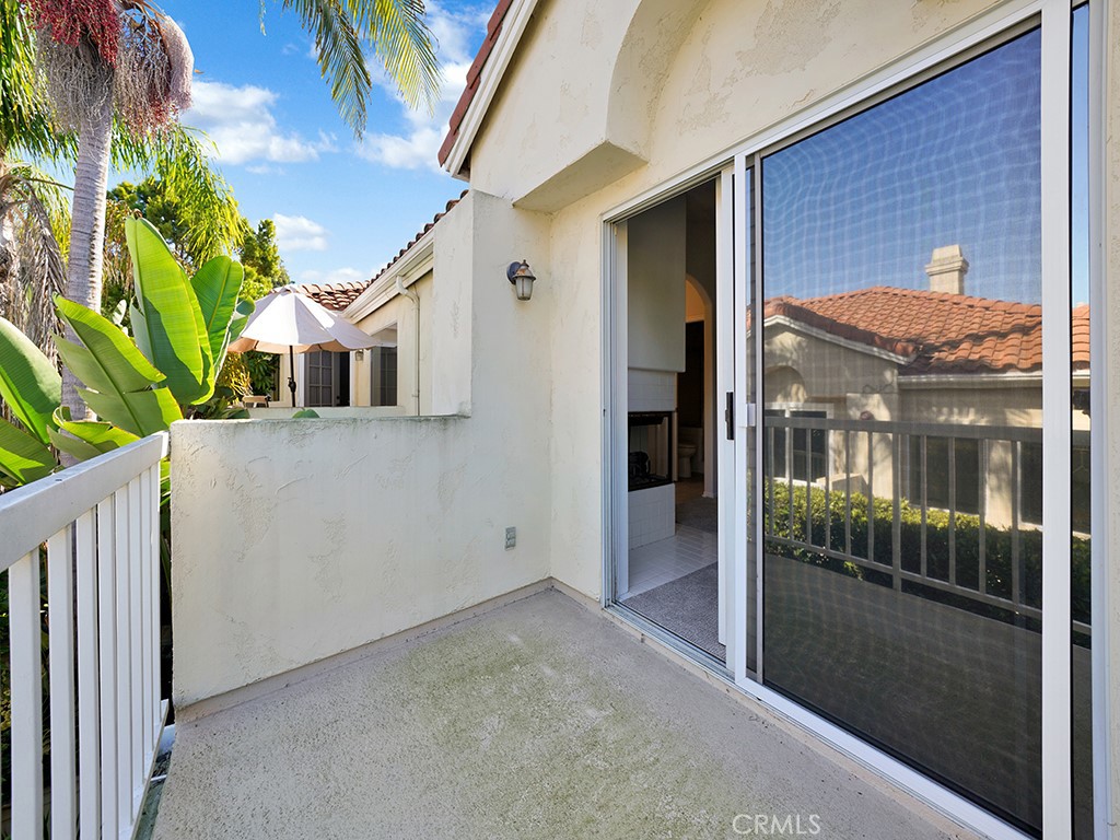 Balcony from the primary bedroom. - 1031 Via Presa, San Clemente CA 92672 - photo 18