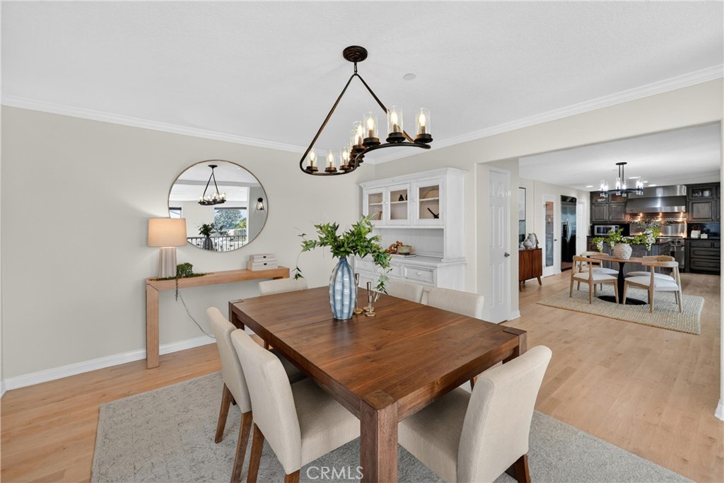 Formal dining view to kitchen - 111 Revuelta Court, San Clemente CA 92672 - photo 15
