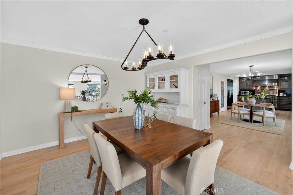 Formal dining view to kitchen - 111 Revuelta Court, San Clemente CA 92672 - photo 15