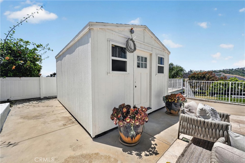 Flex "shed"/gym/man-cave/office - 111 Revuelta Court, San Clemente CA 92672 - photo 27