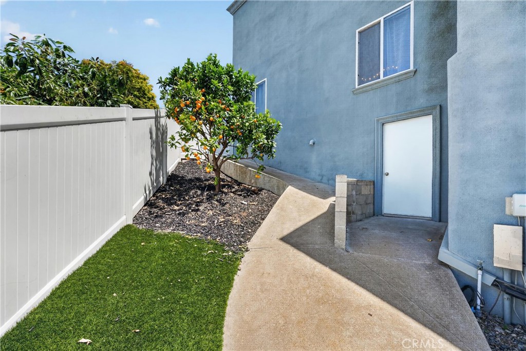 Orange tree and storage space - 111 Revuelta Court, San Clemente CA 92672 - photo 47