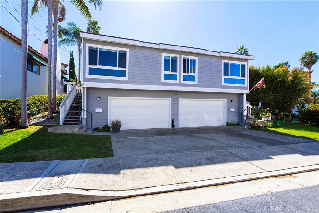 Duplex, Unit is on the Left, Garage Below & Living Area Above. Stairs are on the left side to the Front Door. - 113 Loma Lane, San Clemente CA 92672 - photo 1