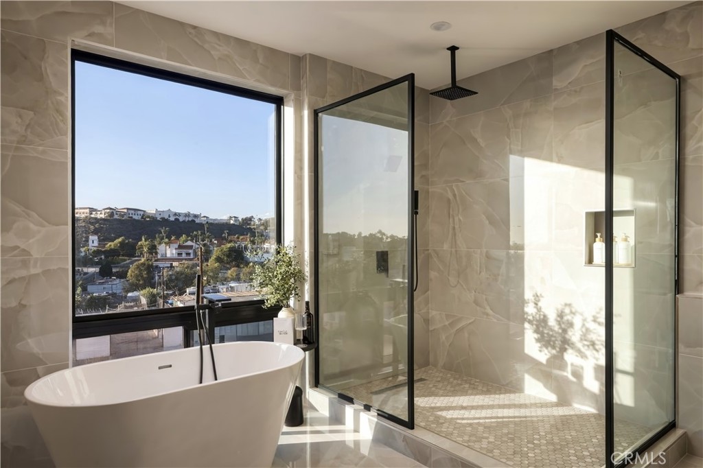 Primary: Free standing soaking tub under sunlit window - 126 Calle Redondel, San Clemente CA 92672 - photo 7