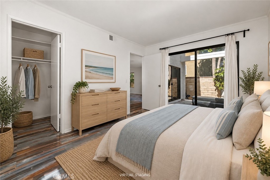 Secondary Bedroom - Virtually Staged - 1404 Buena Vista 1, San Clemente CA 92672 - photo 16