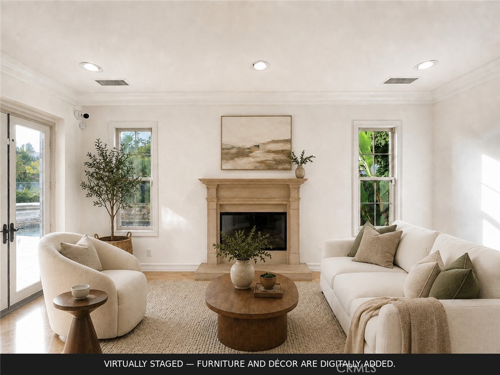 Virtually staged/ family room - 15 Corte Cabrito, San Clemente CA 92673 - photo 16