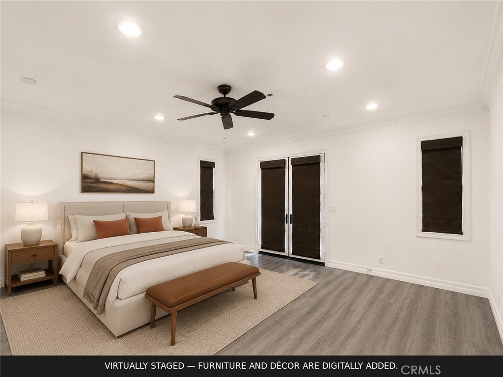 Virtually staged/ Primary bedroom - 15 Corte Cabrito, San Clemente CA 92673 - photo 29