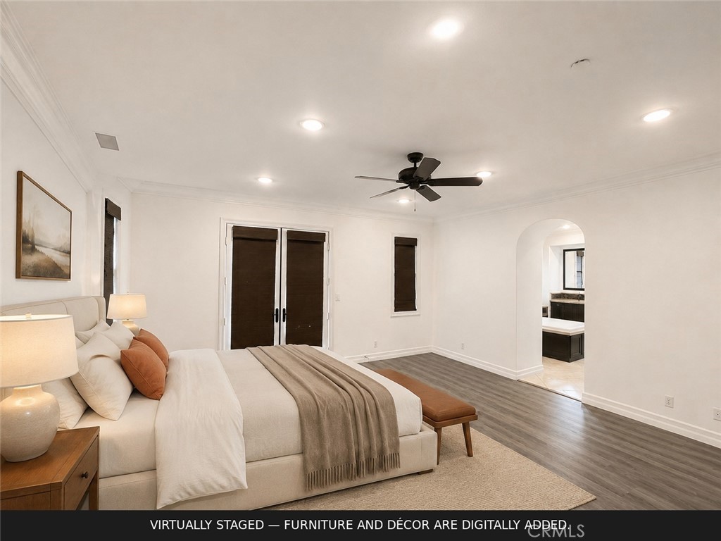 Virtually staged/ Primary bedroom - 15 Corte Cabrito, San Clemente CA 92673 - photo 30