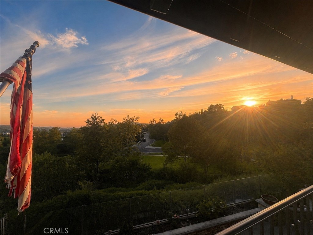 sunset views from the second-floor balcony - 15 Corte Cabrito, San Clemente CA 92673 - photo 67