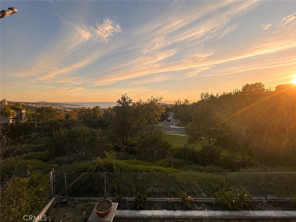 sunset views from the second-floor balcony - 15 Corte Cabrito, San Clemente CA 92673 - photo 69