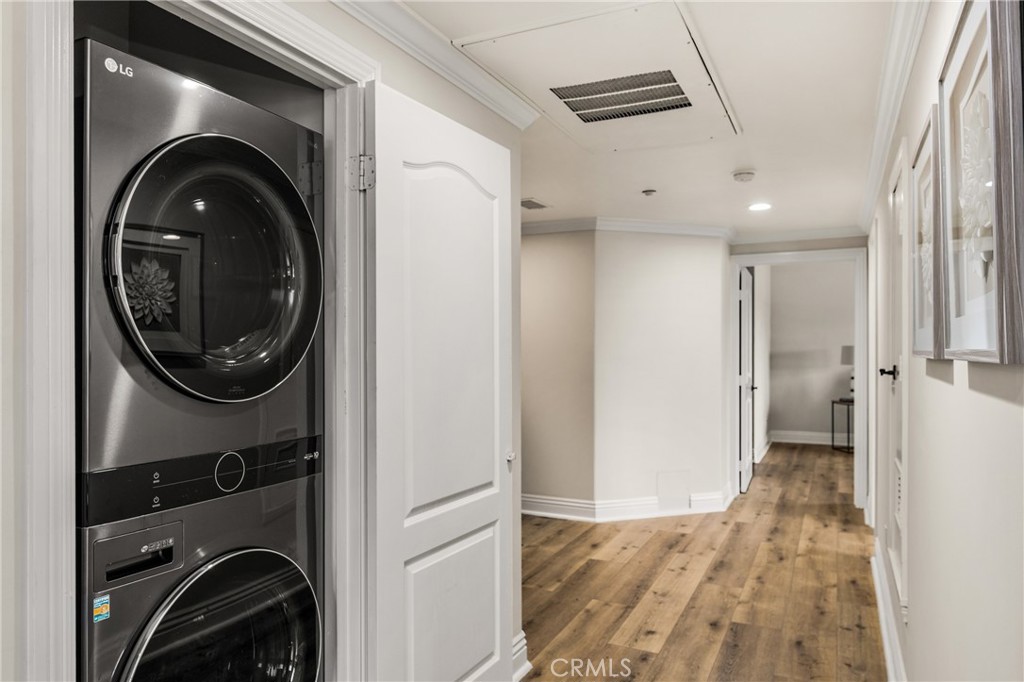 Laundry closet with LG washer & dryer included - 1520 N El Camino Real 10, San Clemente CA 92672 - photo 29