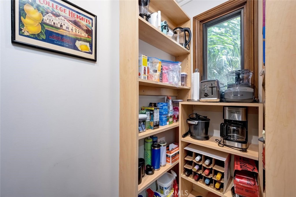 Walk-in pantry adjacent the kitchen and laundry area - 1520 N El Camino Real 26, San Clemente CA 92672 - photo 22