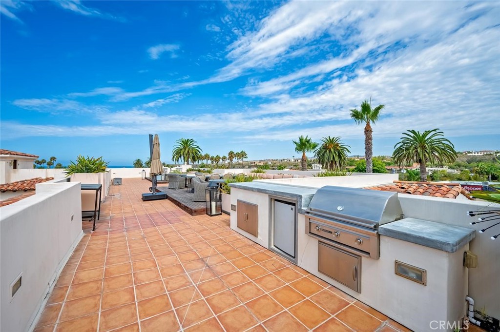 Ocean view Rooftop deck with BBQ area, fire pit and lots of cozy seating....great for​​‌​​​​‌​​‌‌​​‌‌​​‌‌​​‌​​​‌‌​‌​​​​‌ - 1520 N El Camino Real 26, San Clemente CA 92672 - photo 33