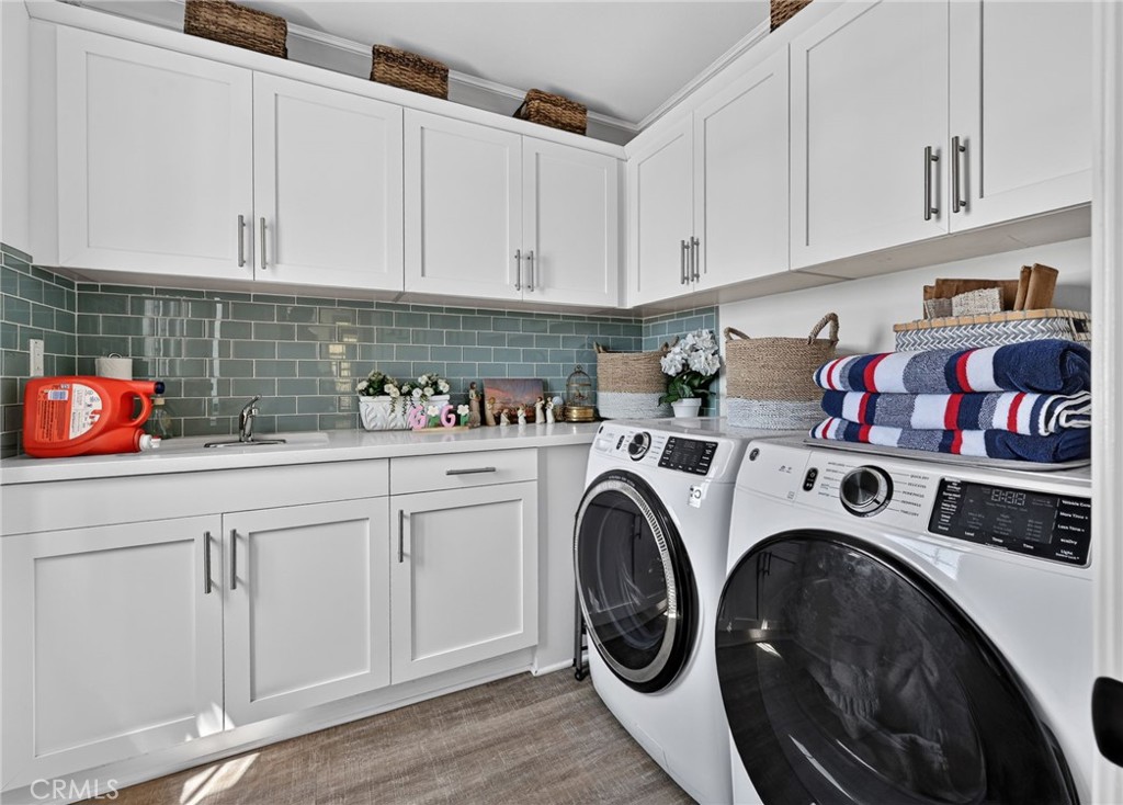 Convenient upstairs laundry room - 154 Via Galicia, San Clemente CA 92672 - photo 48