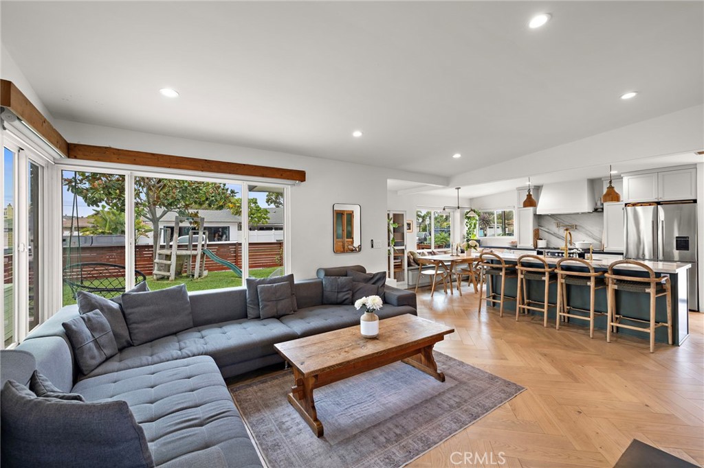 Family Room, Kitchen, Dining - 166 Avenida Santa Margarita, San Clemente CA 92672 - photo 9