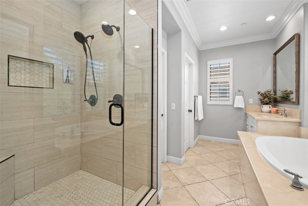 Upgraded shower in 2023. - 19 Calle Verdadero, San Clemente CA 92673 - photo 25