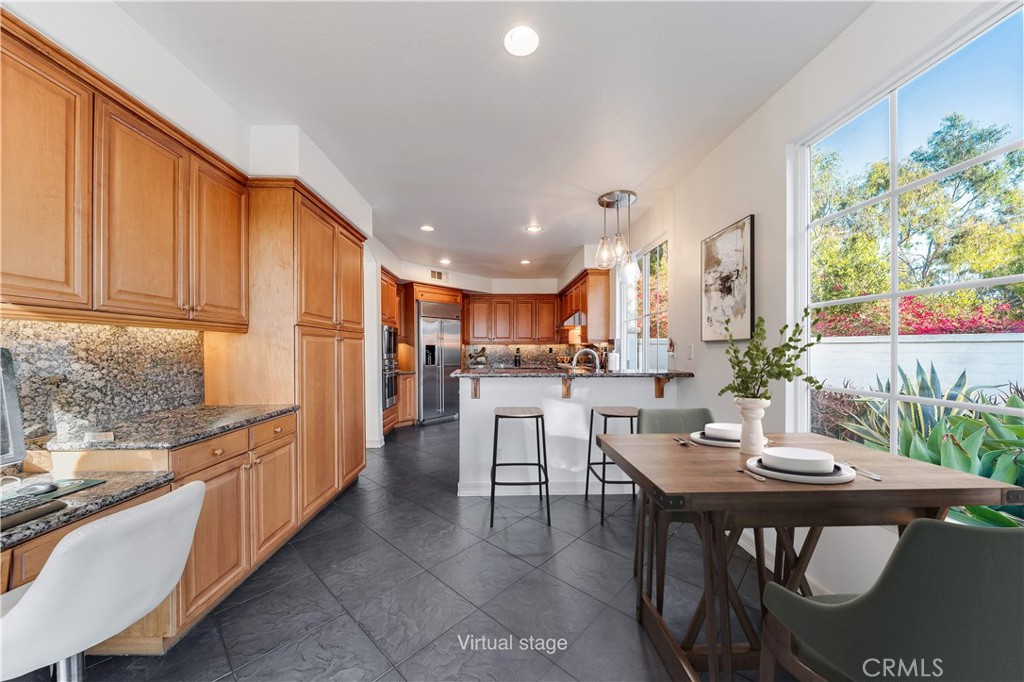 Large eat in kitchen and built in desk - 2 Avenida Cristal, San Clemente CA 92673 - photo 7